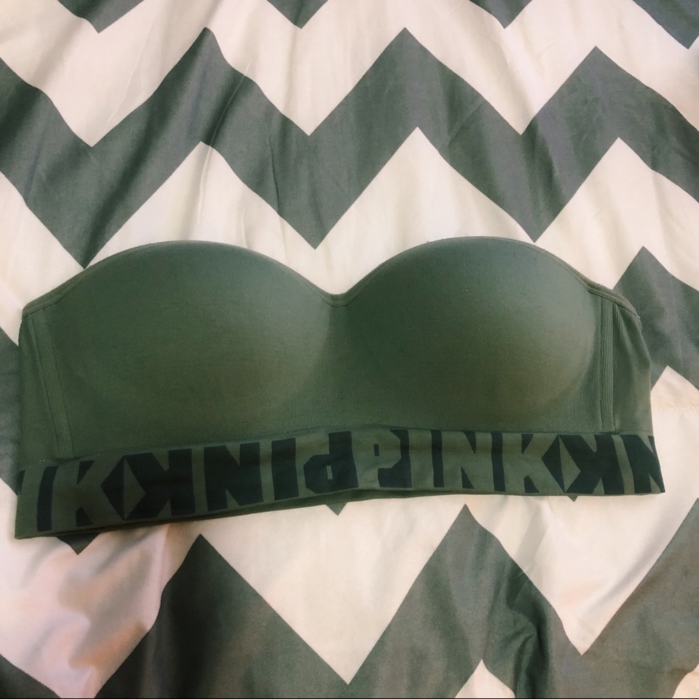 VS Pink strapless bra